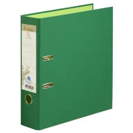 Classeur &agrave; levier rembord&eacute; papier Dos 80mm Forever - A4 maxi. - Vert fonc&eacute; - EXACOMPTA photo du produit