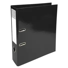 Classeur &agrave; levier Iderama Prem'Touch&reg; dos 70mm - Noir - EXACOMPTA photo du produit