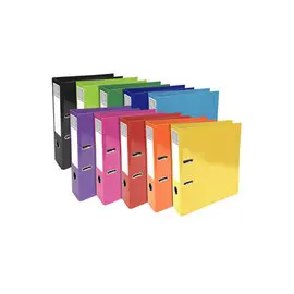 Classeur &agrave; levier Iderama Prem'Touch&reg; dos 70mm - Couleurs assorties - EXACOMPTA photo du produit