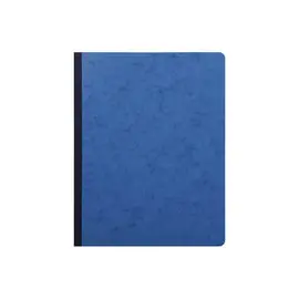 Piqûre 32x25cm 6 colonnes sur 1 page 31 lignes 80 pages - Bleu - EXACOMPTA photo du produit