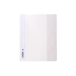 Chemise de présentation à lamelles PVC Premium - A4 - Blanc - EXACOMPTA photo du produit