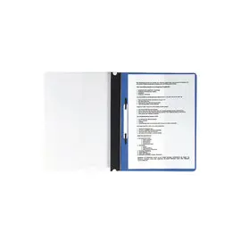 Chemise de pr&eacute;sentation &agrave; lamelles PVC Premium - A4 - Couleurs assorties - EXACOMPTA photo du produit