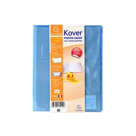 Protège-cahier translucide Kover® - 17x22cm - Couleurs assorties - EXACOMPTA photo du produit