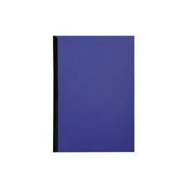 Paquet de 100 couvertures Grain cuir pour reliure A4 - Bleu foncé - EXACOMPTA photo du produit