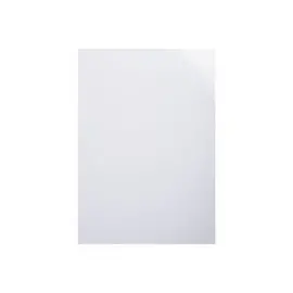 Paquet de 100 couvertures Chromolux pour reliure A4 - Blanc - EXACOMPTA photo du produit