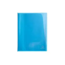 Protège-documents en polypropylène semi rigide IDERAMA PP 60 vues - A4 - Bleu clair - EXACOMPTA photo du produit