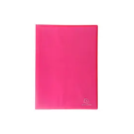 Prot&egrave;ge-documents en polypropyl&egrave;ne semi rigide Chromaline 60 vues - A4 - Rouge - EXACOMPTA photo du produit