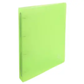 Classeur 4 anneaux 30 mm polypropyl&egrave;ne Chromaline - A4 maxi - Vert - EXACOMPTA photo du produit