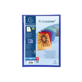 Protège-documents en polypropylène semi rigide Kreacover® - A4 - Couleurs assorties - EXACOMPTA photo du produit