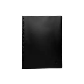 Protège-documents PVC - 40 vues - Vega opaque - A4 - Noir - EXACOMPTA photo du produit