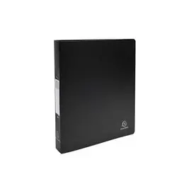 Classeur 2 anneaux 30mm polypropylène OPAK rigide 10/10e - A4 Maxi. - Noir - EXACOMPTA photo du produit