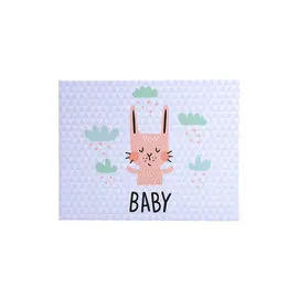 Album photos livre 30 pages blanches - Format 28,5x22cm - BABY vert - Gris - EXACOMPTA photo du produit