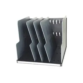 MODULOTOP - trieur vertical avec 5 intercalaires - Noir/gris souris - EXACOMPTA photo du produit