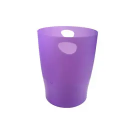 ECOBIN Corbeille à papier - Violet translucide - EXACOMPTA photo du produit