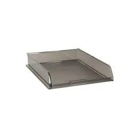 Corbeille &agrave; courrier B4 - Gris translucide - EXACOMPTA photo du produit