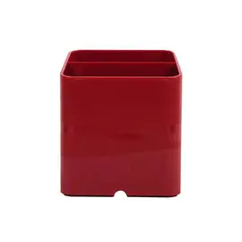 Pot à crayons PEN-CUBE - Rouge carmin - EXACOMPTA photo du produit