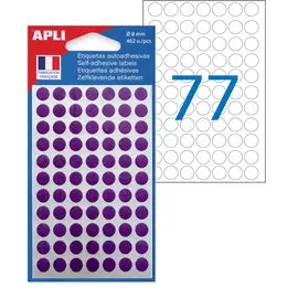 Pastilles violet Ø 8 mm 462 u. photo du produit