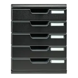 MODULO A4+ 5 tiroirs ECOBlack noir photo du produit