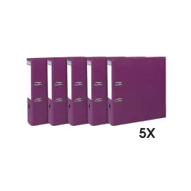 LOT DE 5 CL PP/PP D80 A4 FUCHSIA photo du produit