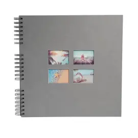 Alb spirale 60p noir 32x32cm MILANO Gris photo du produit