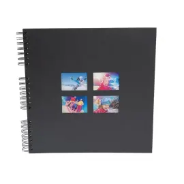 Alb spiral 60p Noir 32x32cm MILANO Noir photo du produit