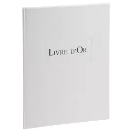 LIVRE D OR .1M. 297X210 BLANC photo du produit