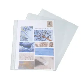 Sach.100 poch.perfo A5 PP Stand. graine photo du produit