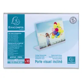 Lot de 10 porte-etiquettes 105x74 horizo photo du produit