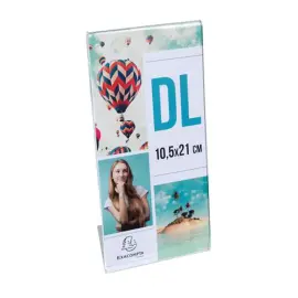 Porte-visuel incline DL cristal photo du produit