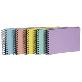 Alb. spirale 50p noir 23x16 AQUAREL ass photo du produit