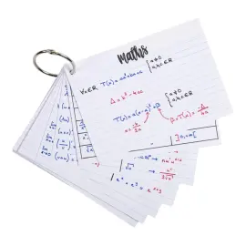 Display 38 Pk50 Flashcards A6/A7 ass. photo du produit