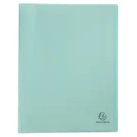 Porte-vues A4 80 vues Chrom Pastel Vert - Exacompta photo du produit