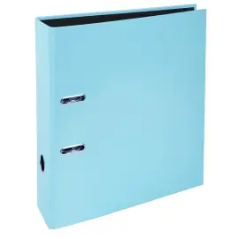 Classeur &agrave; levier - Dos 80 cm - Bleu pastel - EXACOMPTA photo du produit