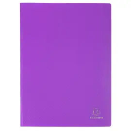 Porte-vues OPAK PP5/10e A4 200V violet - Exacompta photo du produit