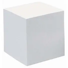 BLOC CUBE Papier blanc par 20 photo du produit