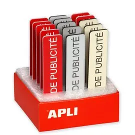 PRES. PLAQUES GRAVEES PAS DE PUB 15U photo du produit