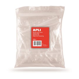 S.100 sachets plastiq refermable 40x60mm photo du produit
