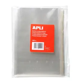 S.100 sachets plastic pp.120x180mm photo du produit