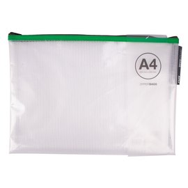 B. ZIPPER BAG A4 ASSORT. COLOR photo du produit