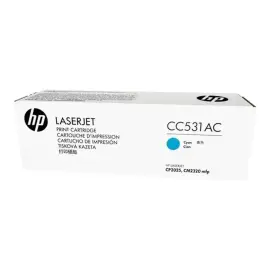 HP Color LaserJet CC531A Cyan P photo du produit