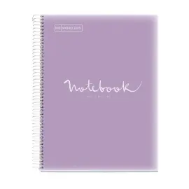 Notebook Emotions Souple A4 Séyès 80feuil. Lilas photo du produit