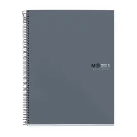 Notebook The Original Rigide A4 Quadri. 5x5mm 80feuil. Grafit photo du produit