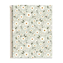 Notebook Lifestyle Rigide A4 Lign&eacute; 7mm 120feuil. 4coul. Vert photo du produit