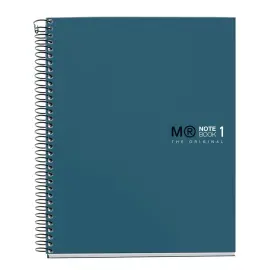 Notebook The Original Rigide A5 Quadri. 5x5mm 80feuil. Oc&eacute;an photo du produit