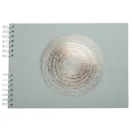 Album Ellipse reliure spirales - 50 pages - 32 x 22 cm - Vert - Exacompta photo du produit