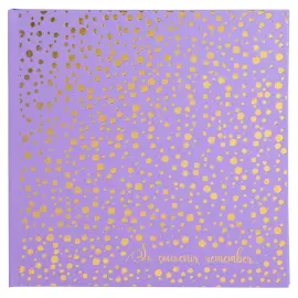 Alb livre 30p blanc 25x25cm Plum' Violet photo du produit