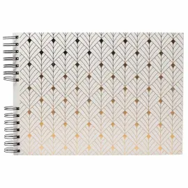 Album Neo Deco - Reliure spirales - 50 pages - 32 x 22 cm - Blanc - Exacompta photo du produit