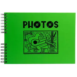 Alb spirale 50p noir 32x22 Musicart vert photo du produit