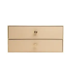 Module 2 tiroirs carton OfficeByMe beige photo du produit