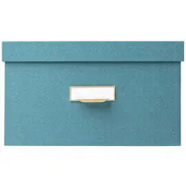 Lot de 3 boites gigogne OfficeByMe bleu photo du produit